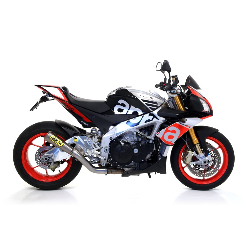 Terminale Maxi Race-Tech Approved aluminium Dark"" Aprilia TUONO V4 1100 2015 2016