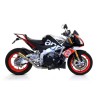 Terminale Maxi Race-Tech Approved aluminium Dark"" Aprilia TUONO V4 1100 2015 2016