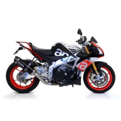 Terminale Maxi Race-Tech Approved aluminium Dark"" Aprilia TUONO V4 1100 2015 2016