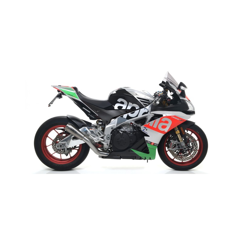 Terminale Maxi Race-Tech Approved aluminium Dark"" Aprilia RSV 4 RR / RF 2017 2018