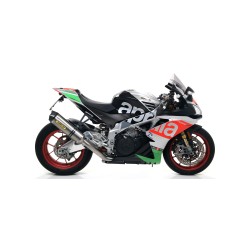 Terminale Maxi Race-Tech Approved aluminium Dark"" Aprilia RSV 4 RR / RF 2017 2018