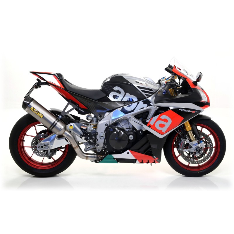 Raccordo catalitico omologato per collettori originali diametro di innesto 60mm. Aprilia RSV 4 RR / RF 2015 2016