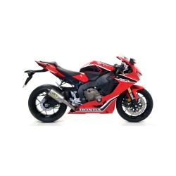 Terminale Race-Tech titanio con fondello carby Honda CBR 1000 RR 2017 2019