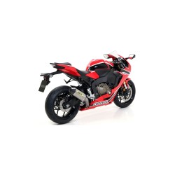 Terminale Race-Tech titanio con fondello carby Honda CBR 1000 RR 2017 2019