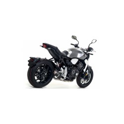 Doppio scarico Pro-Race nichrom Dark"" Honda CB 1000 R 2018 2020