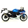 Terminale Thunder Approved Titanio con fondello carby Suzuki GSX-R 600 i.e. 2011 2016