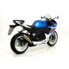 Terminale Thunder Approved Titanio con fondello carby Suzuki GSX-R 600 i.e. 2011 2016