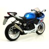 Terminale Thunder Approved Titanio con fondello carby Suzuki GSX-R 600 i.e. 2011 2016