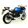 Terminale Thunder Approved Titanio con fondello carby Suzuki GSX-R 750 i.e. 2011 2016