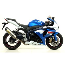 Terminale Race-Tech in titanio con fondello carby Suzuki GSX-R 1000 i.e. 2012 2016