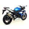 Terminale Race-Tech in titanio con fondello carby Suzuki GSX-R 1000 i.e. 2012 2016