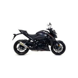 Terminale Race-Tech alluminio con fondello carby Suzuki GSX-S 1000 / 1000 F 2017 2020