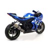 Terminale Race-Tech Approved alluminio Dark" con fondello carby" Suzuki GSX-R 1000 / 1000 R 2017 2018