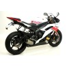 Terminale Thunder Approved Titanio per collettori originali Yamaha YZF 600 R6 2012 2016