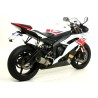 Terminale Thunder Approved alluminio per collettori originali Yamaha YZF 600 R6 2012 2016