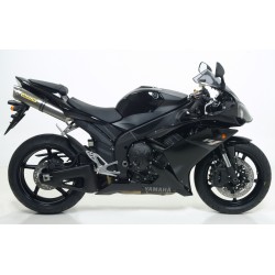 Terminali Thunder Approved Carbonio (Dx+Sx) con fondello carby Yamaha YZF 1000 R1 2007 2008