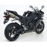 Terminali Thunder Approved Carbonio (Dx+Sx) con fondello carby Yamaha YZF 1000 R1 2007 2008