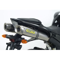 Terminali Thunder Approved Carbonio (Dx+Sx) con fondello carby Yamaha YZF 1000 R1 2007 2008