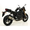 Terminale Race-Tech Approved titanio Yamaha FZ8 - FZ8 FAZER 2010 2016