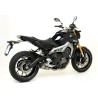 Terminale Thunder Titanio con fondello carby Yamaha MT-09 2013 2020