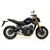 Terminale Thunder Titanio con fondello carby Yamaha MT-09 2013 2020