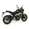 Terminale Thunder Titanio con fondello carby Yamaha MT-09 2013 2020