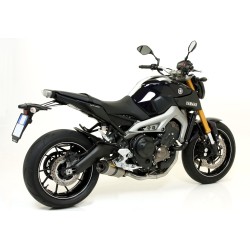 Terminale Thunder carbonio con fondello carby Yamaha MT-09 2013 2020