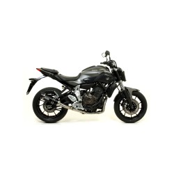 Terminale Thunder carbonio con fondello carby Yamaha MT-07 2014 2020