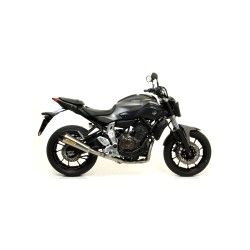 Terminale Thunder carbonio con fondello carby Yamaha MT-07 2014 2020