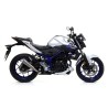 Terminale Street Thunder Titanio con fondello carby Yamaha MT-03 2016 2017