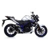 Terminale Street Thunder alluminio con fondello carby Yamaha MT-03 2016 2017