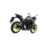 Terminale Street Thunder alluminio Dark" con fondello carby" Yamaha MT-03 2018 2019