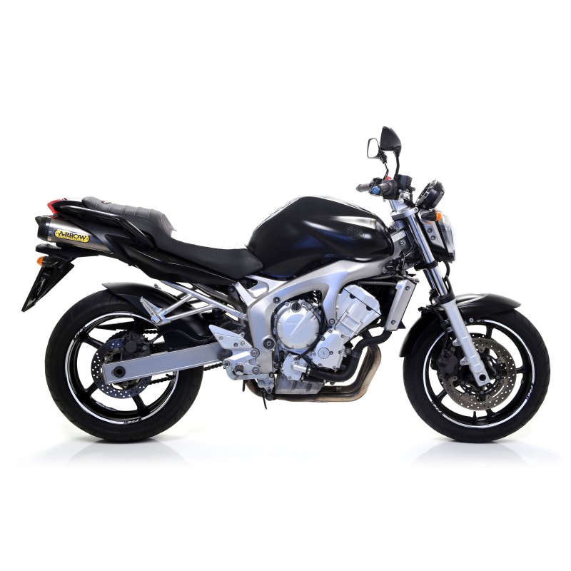 Terminali Street Thunder alluminio (Dx+Sx) con fondello carby Yamaha FZ6 S2 / FZ6 FAZER S2 2007 2011