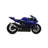 Terminale Indy Race titanio con fondello carby Yamaha YZF 1000 R1 2017 2019