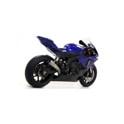 Terminale Indy Race titanio con fondello carby Yamaha YZF 1000 R1 2017 2019