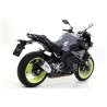 Terminale Indy Race alluminio con fondello carby Yamaha MT-10 2016 2020