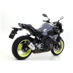 Terminale Indy Race alluminio Dark" con fondello carby" Yamaha MT-10 2016 2020