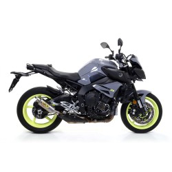 Terminale Indy Race alluminio Dark" con fondello carby" Yamaha MT-10 2016 2020