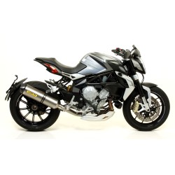 Terminale Race-Tech Approved titanio con fondello carby MV Agusta BRUTALE 800 DRAGSTER 2014 2016