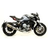 Terminale Race-Tech Approved titanio con fondello carby MV Agusta BRUTALE 800 DRAGSTER 2014 2016