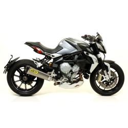 Terminale Race-Tech Approved aluminium Dark"" MV Agusta BRUTALE 800 DRAGSTER 2014 2016